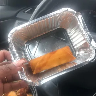 Egg Spring Rolls... a bit pricey for 3 and inside was mushy