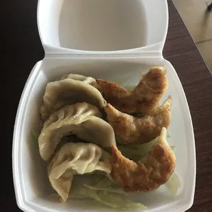 Pan fried dumplings