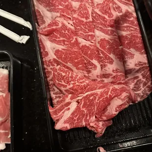 American Kobe Beef (all you can eat first serving for 2 people)