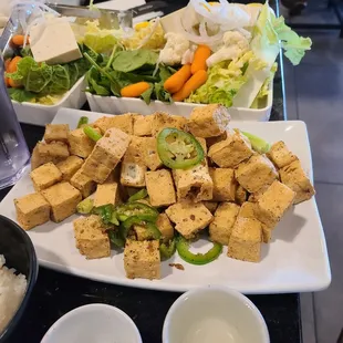 Salt and Pepper Tofu