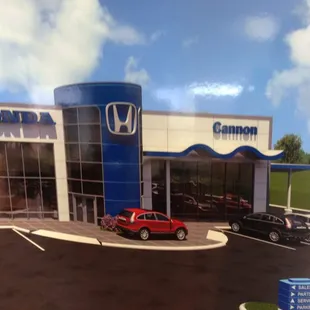 The new building coming soon