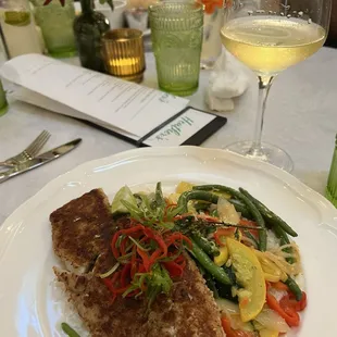 Pecan Crusted Walleye