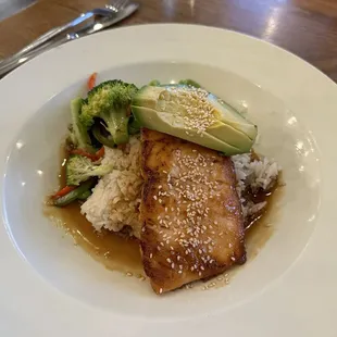 Grilled Teriyaki Salmon