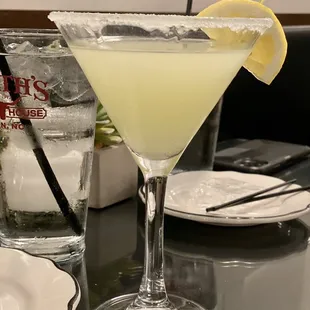 Lemon drop martini