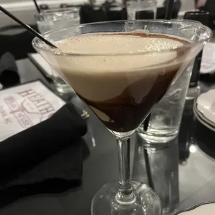 Chocolate martini (yummy)