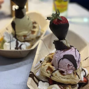 Dolce vita Belgian waffle
