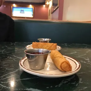 Egg rolls for me and my boy