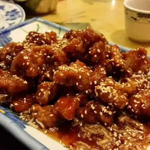 Sesame chicken