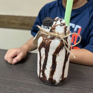 Oreo Ice-Cream Shake