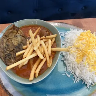 Gheimeh Bademjan Stew