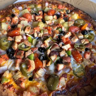 Tandoori Chicken Pizza