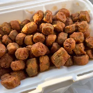 Large Spicy Fried Okra