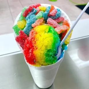 Sour Patch Kids Shaved Ice