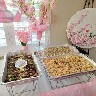 Highly Recommend Tip, Sushi Bake &amp; Shrimp Pasta!