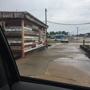 Cute little drive through coffee shop!