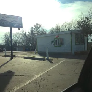 Just a little drive by shack with good coffee