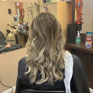 My hair, exactly like the photo of what I wanted