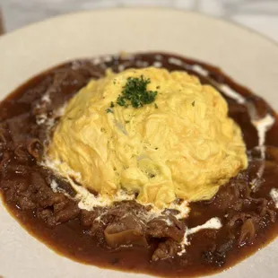 Omu Rice. Very tasty