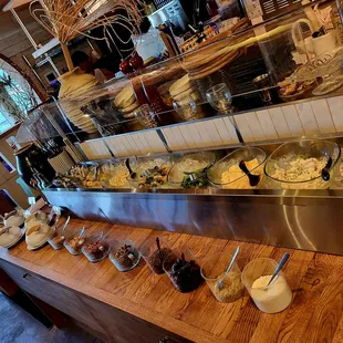 Local farm salad bar.