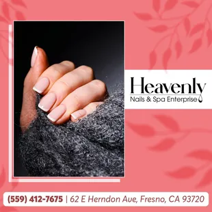 Looking for a new nail design? Our talented technicians are up-to-date with the latest trends and can create a custom look just for you.