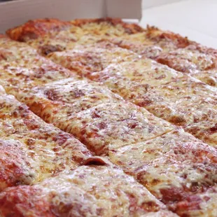 a pizza in a pizza box