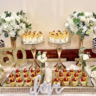 Dessert table