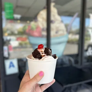 Vanilla Frozen yogurt