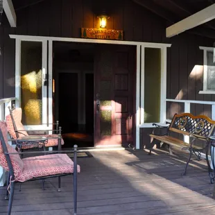 Front entrance house code to get in located here