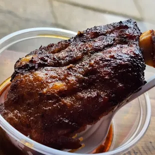 Smoked oxtail! Saturdays only.