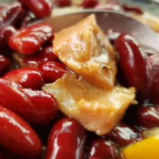 The beans are very good and not typical Bbq style