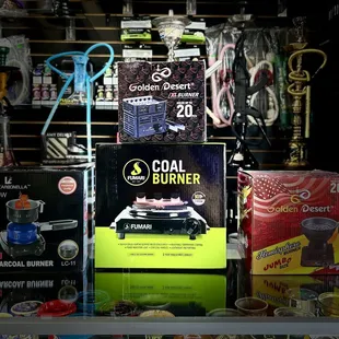 Hookah coal burners