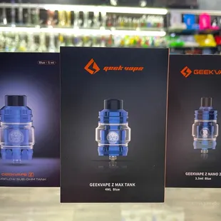 GV tanks, sub ohm, max tank and nano 2