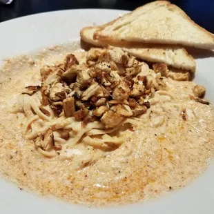 Cajun Chicken Alfredo Pasta