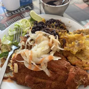 Fried #5 Breaded Tilapia Fillet Dinner