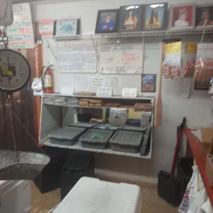 the inside of a restaurant