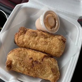 Boudin Egg rolls