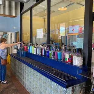 Water filling station DIY