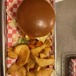 Kickin' Chicken sandwich