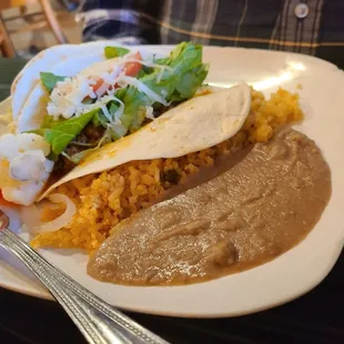 Beef tacos