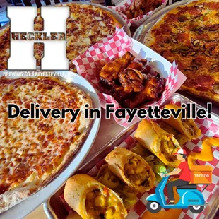 Delivery in Fayetteville!