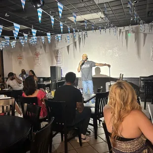 Open Mic Comedy every other Friday night