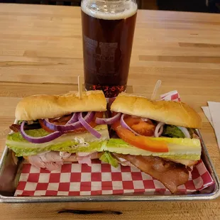 Lunch at Heckler on Fridays 11am Mug Club Sandwich