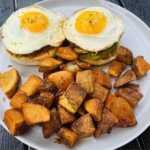 Crab Avocado Benedict