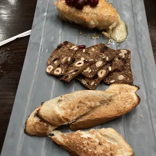 Puffed Brie board