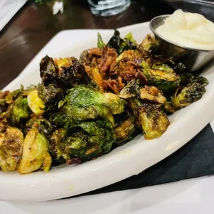Crispy Brussels sprouts