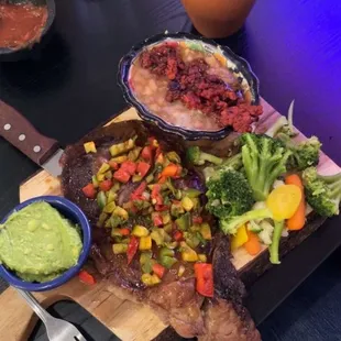 Chimichurri steak