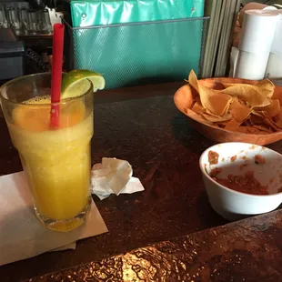 Yummy mango margarita