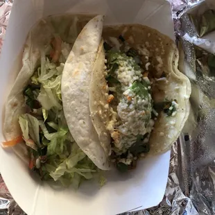 Best Tacos I shrimp 1 Fish Taco