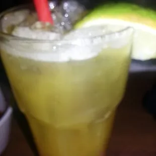 Mango rita on the rocks!