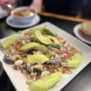 Shrimp ceviche